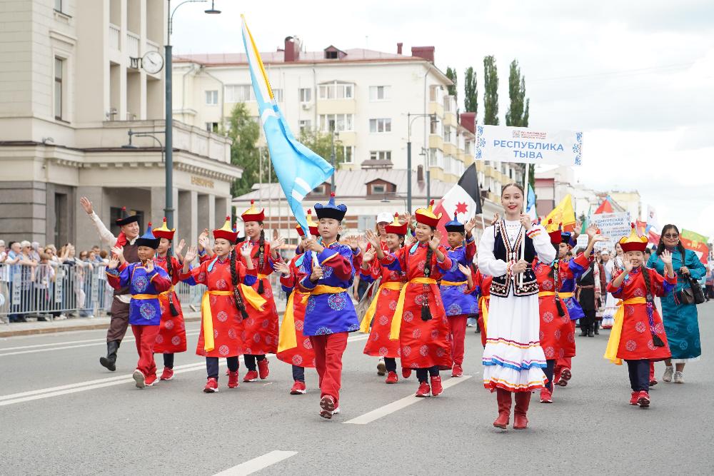 В Уфе состоялась III Всероссийская детская фольклориада