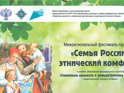 В 2026 году Межрегиональный фестиваль-практикум «Семья России: этнический комфорт» будет представлен в четырёх регионах России 